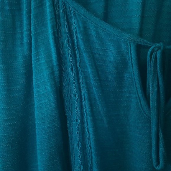 Cable & Gauge Blue Blouse - Picture 3 of 4